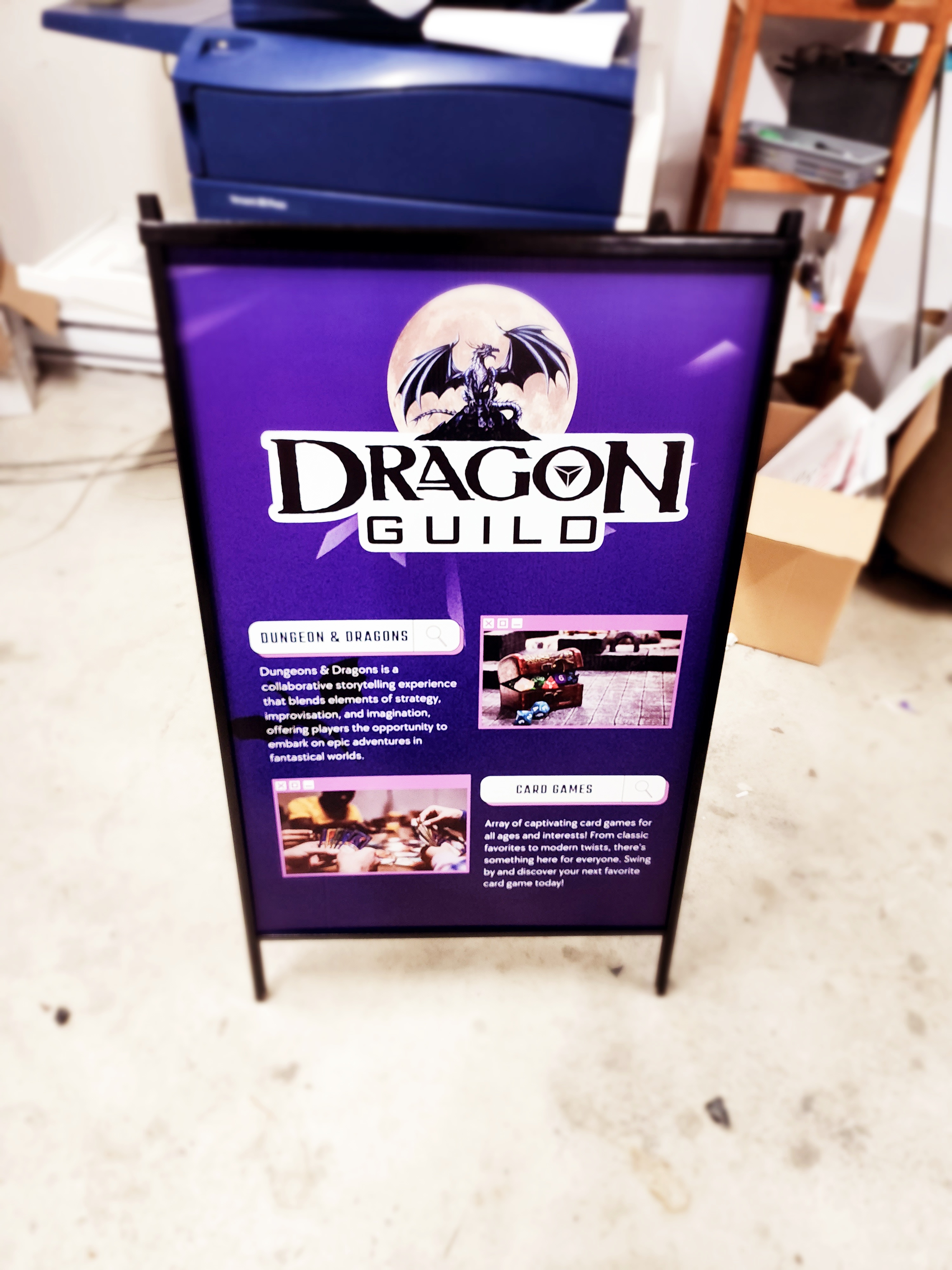 Sandwich Boards Example 3