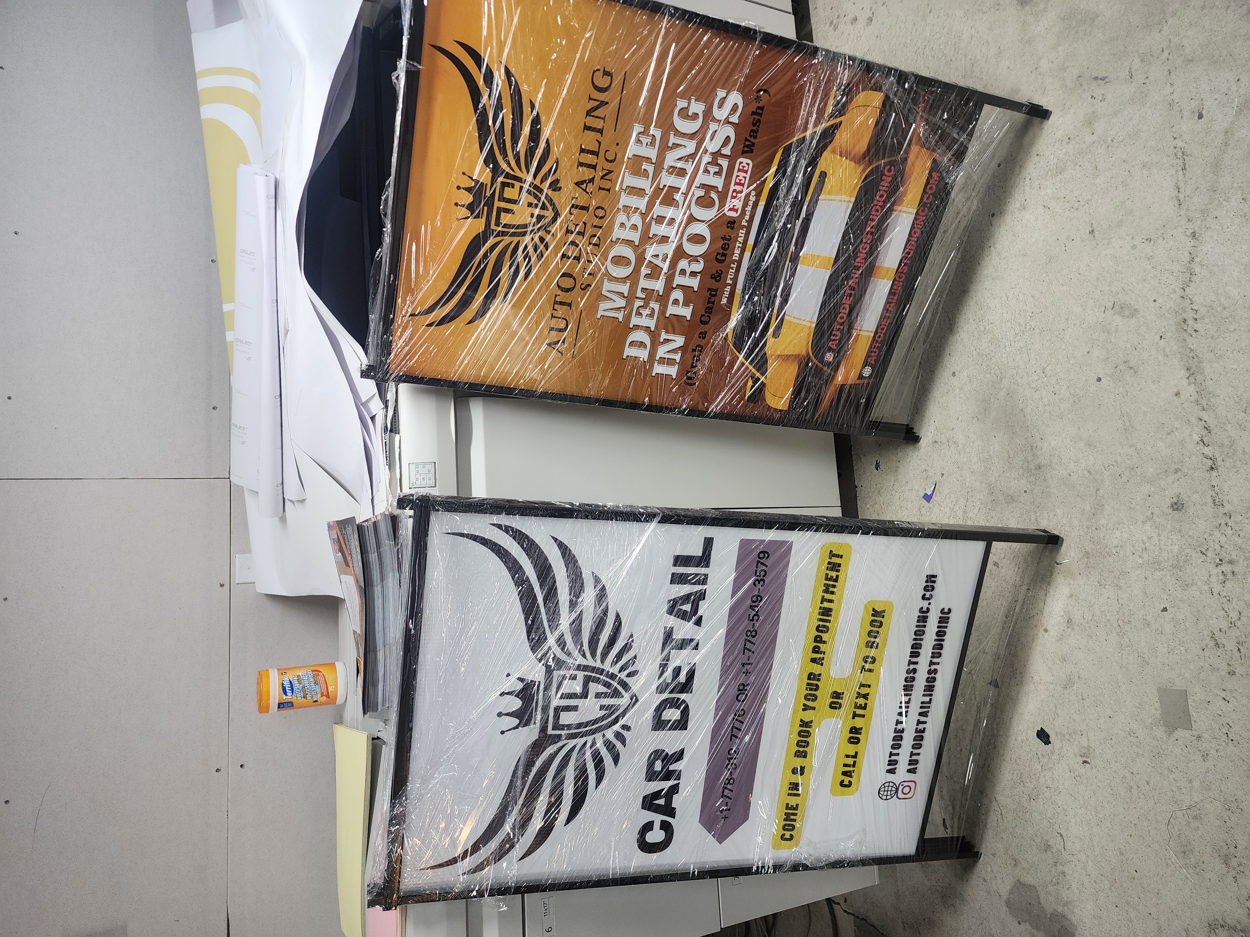 Sandwich Boards Example 4