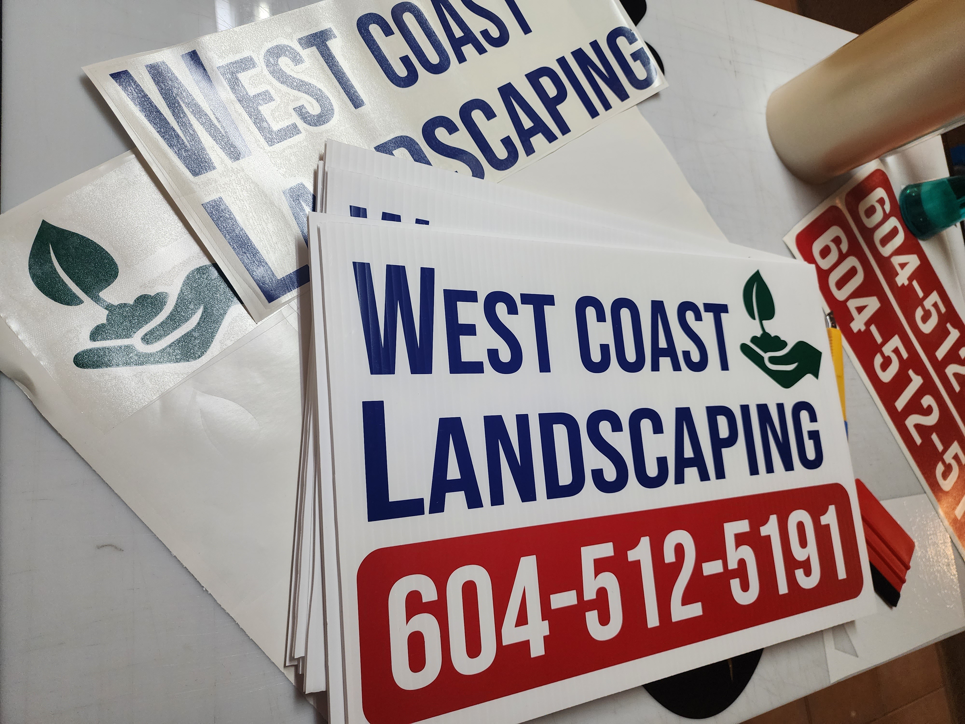 Yard / Pole Signs Example 1