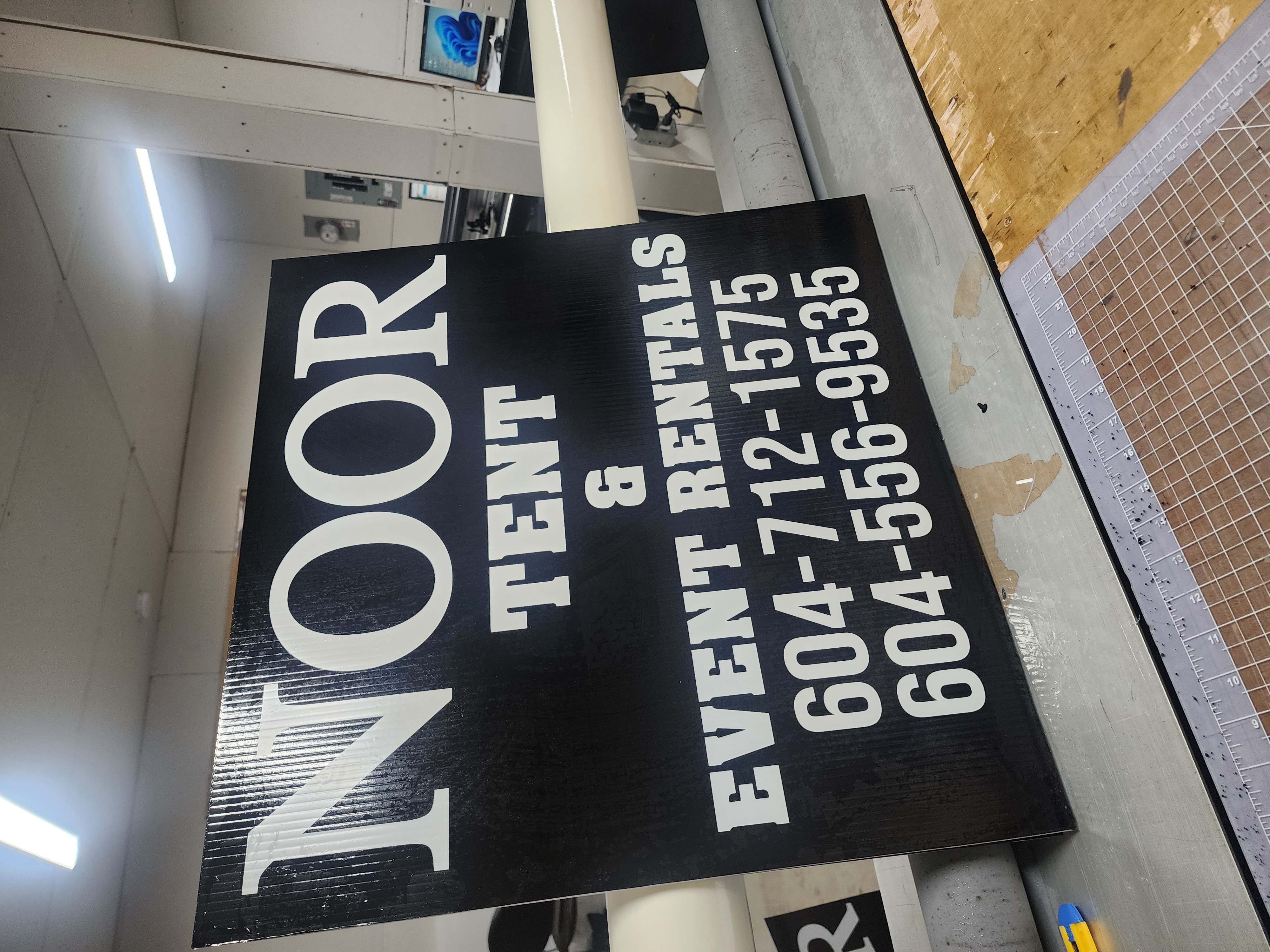 Yard / Pole Signs Example 3