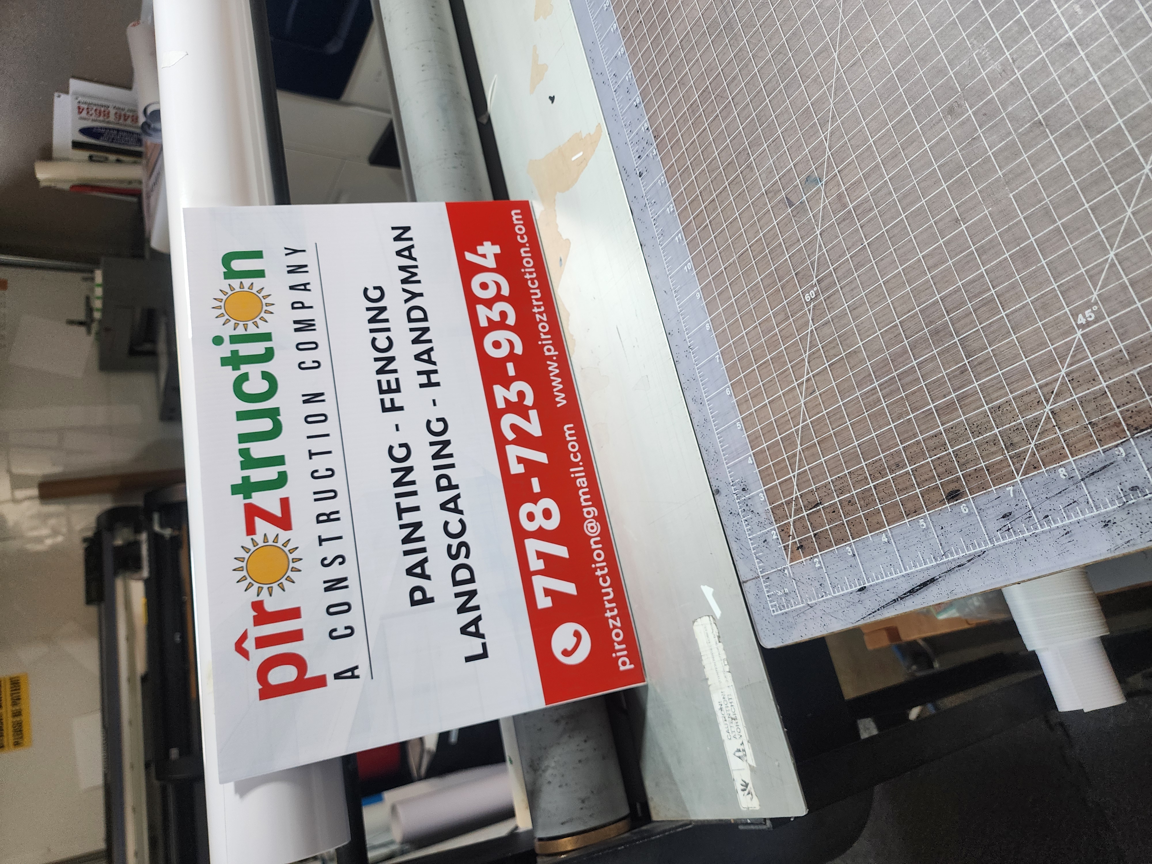 Yard / Pole Signs Example 6